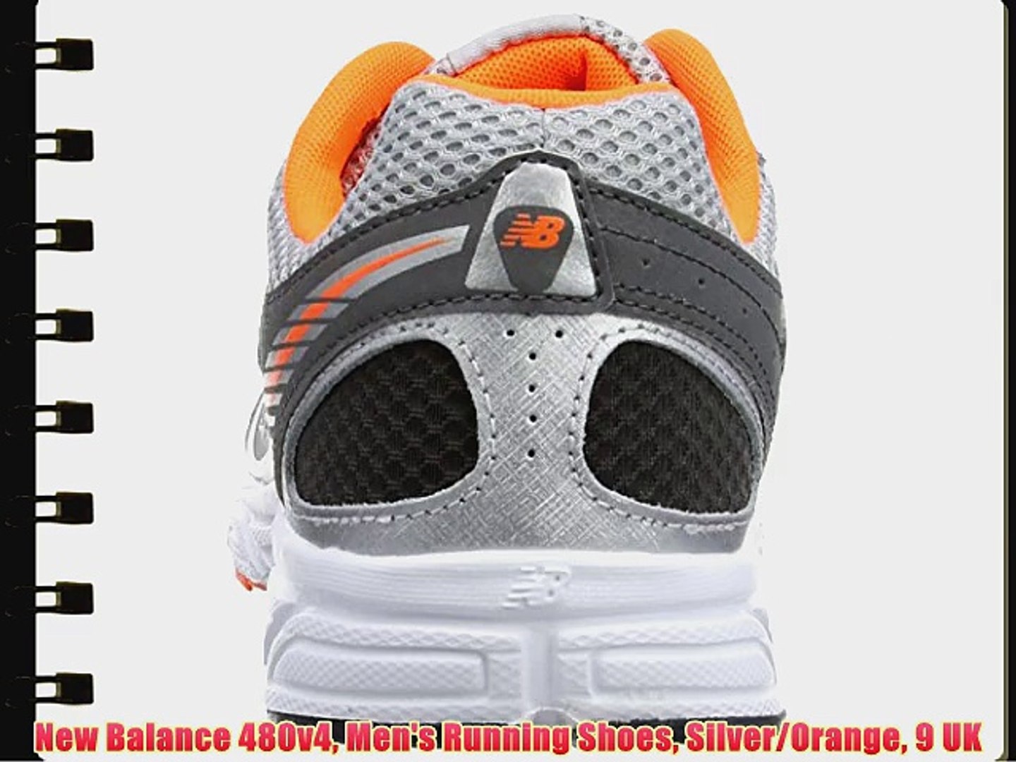 New Balance 480v4 Men's Running Shoes Silver/Orange 9 UK - video Dailymotion