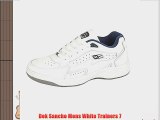 Dek Sancho Mens White Trainers 7