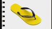 Havaianas - Citrus Yellow Brasil Logo Flip Flops - Mens - Size: UK 09/10