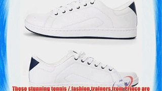 Prince Centre Court White/Navy Tennis Shoes Trainers rp?70 UK 8 / USA 9 / EUR 42