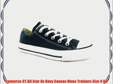 Converse CT All Star Ox Navy Canvas Mens Trainers Size 9 UK