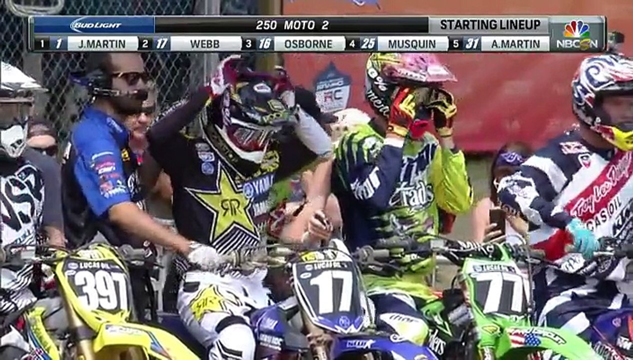 2015 Redbud 250 Moto 2 AMA Motocross rd 7-full race