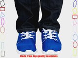 ByPublicDemand Ethan Mens Casual Lace Up Sporty Running Gym Trainers Blue Size 8.5 UK
