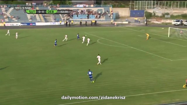 1-0 Masato Fukui Goal | FK Sutjeska v. Debrecen 09.07.2015 Europa League