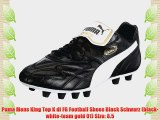 Puma Mens King Top K di FG Football Shoes Black Schwarz (black-white-team gold 01) Size: 8.5