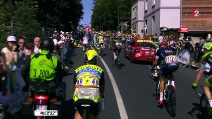 Tour de France : le Tchèque Zdenek Stybar l'emporte au Havre après une chute du maillot jaune