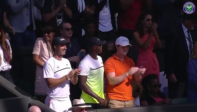 Wimbledon on Twitter- -WATCH @serenawilliams serves out in style to power past Sharapova #Wimbledon http-__t.co_qo3bzpDmwx-