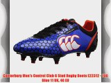 Canterbury Men's Control Club 6 Stud Rugby Boots E22312 - 706 Blue 11 UK 46 EU