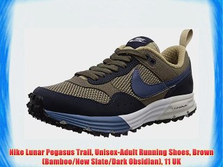 Nike Lunar Pegasus Trail Unisex-Adult Running Shoes Brown (Bamboo/New Slate/Dark Obsidian)
