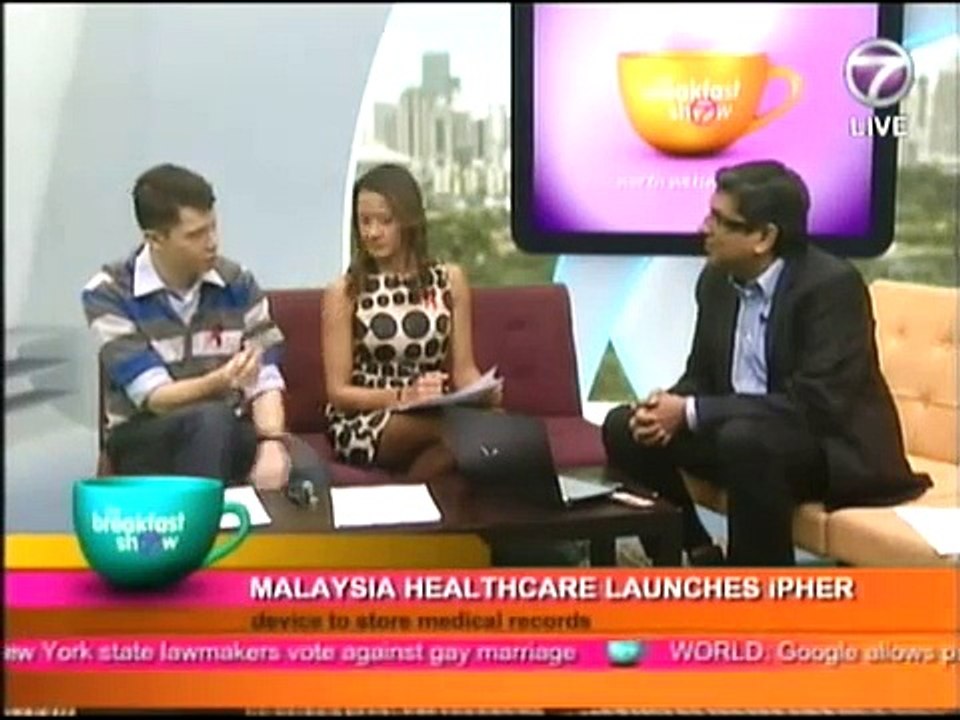 Malaysia Healthcare CEO, Suresh Ponnudurai interviewed by ntv7!