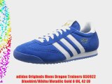 adidas Originals Mens Dragon Trainers G50922 Bluebird/White/Metallic Gold 8 UK 42 EU