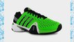 adidas Mens adiPower Barricade 8 Plus Tennis Shoes Lace Up Sport Training NeonGreen/Blk UK