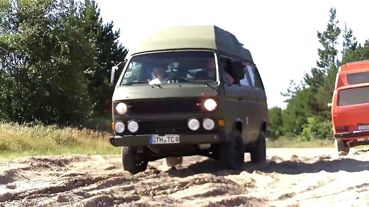VW T3 syncro Henne Strand