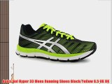 Asics Gel Hyper 33 Mens Running Shoes Black/Yellow 8.5 UK UK