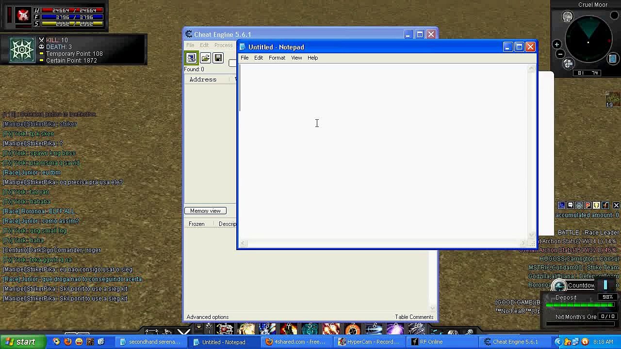 RF Cheat Attack Speed Hack Easy Tutorial