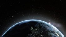 Earth flyover (made with After Effects & element 3D)