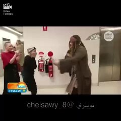 لـ ـ ـورد CfC on Twitter- -#فيديو  لزيارة 'جوني ديب' بشخصية -جاك سبارو- لأطفال مرضى في مستشفى مدينة بريسبان الأسترالية ❤️ http-__t.co_jrwt3cdObu-