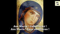 AVE MARIA - Schubert - Lyrics   french subtitles - Paroles   sous-titres en français