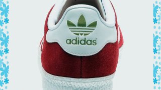 Adidas Gazelle 2 II Originals Suede Retro Trainers Red / White UK 7.5