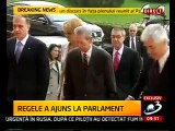 Regele Mihai, in Parlamentul Romaniei