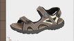 Mens Brown 3 Strap Touch Fastening Adjustable Sports Sandals size 7 UK