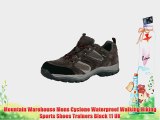 Mountain Warehouse Mens Cyclone Waterproof Walking Hiking Sports Shoes Trainers Black 11 UK
