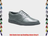 Dek Gents lace up Bowling shoes Grey 9