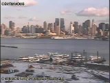 US Airways Water Landing on New York Hudson River - See Actaul Splash Landing