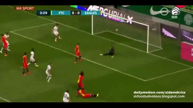 1-0 Zoltán Gera Goal | Ferencváros v. Go Ahead Eagles 09.07.2015