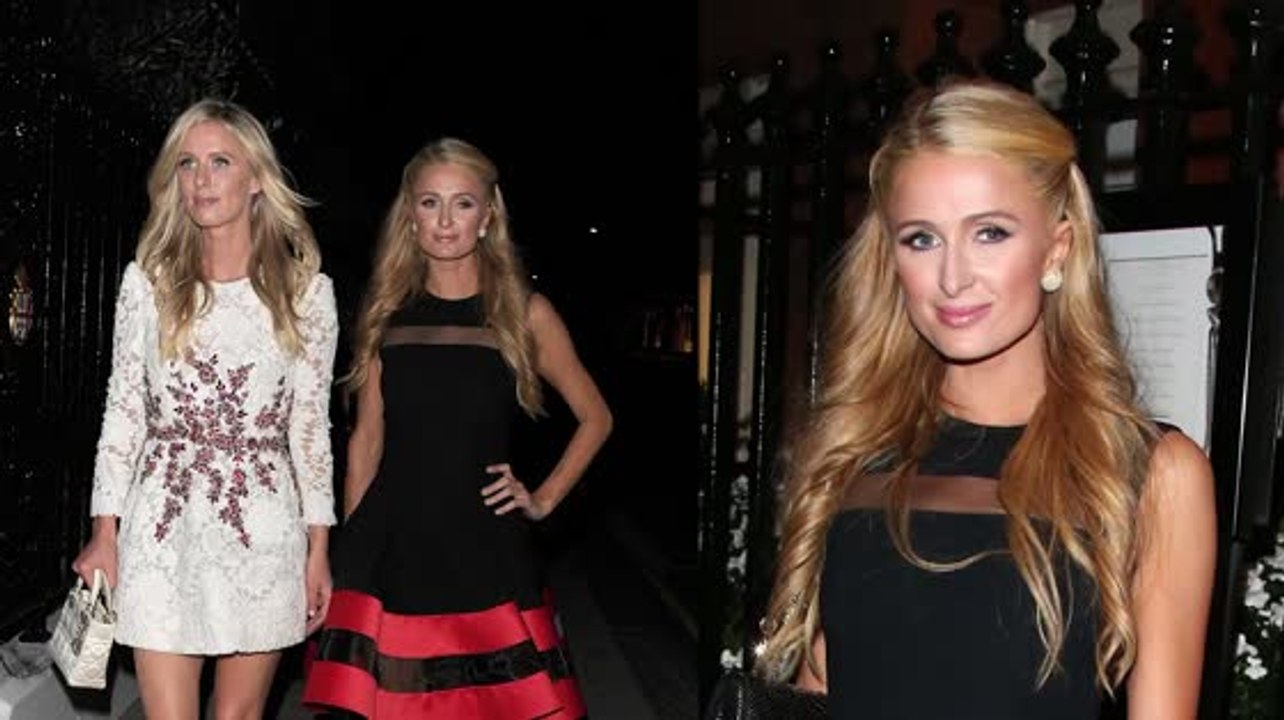 Paris Hilton und ihre Schwester Nicky genießen London