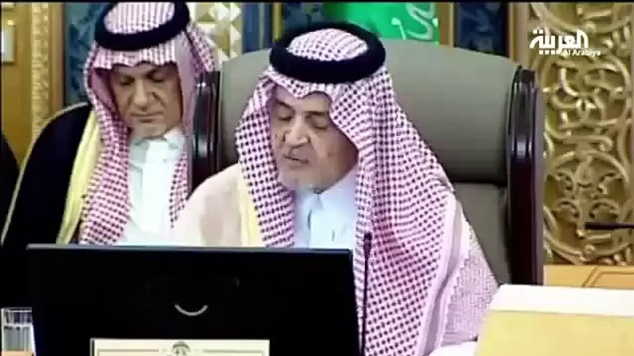 سعودالفيصل :" مررت بظروف صحية كانت حالتي فيها اشبه بحال امتنا"