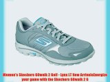 Skechers Ladies GoWalk 2 Golf Shoes Ladies Grey/Blue 6 Regular Fit Ladies Grey/Blue 6 Regular