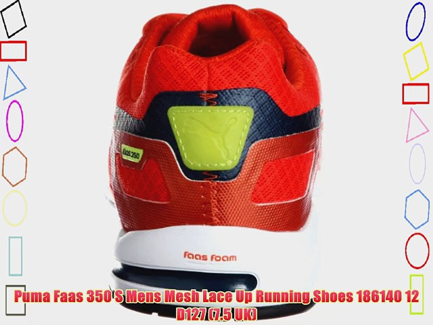 puma mens mesh lace up sports shoes