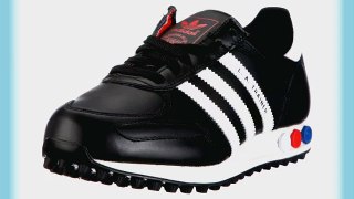 Mens adidas Originals Mens LA Trainers in Black-White - UK 11