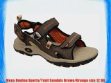 Mens Dunlop Sports/Trail Sandals Brown/Orange size 12 UK