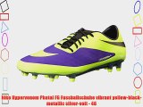 Nike Hypervenom Phatal FG Fussballschuhe vibrant yellow-black-metallic silver-volt - 46