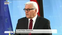 Finanzkrise Griechenlands: PK mit Frank-Walter Steinmeier und Nikos Kotzias am 10.02.2015