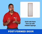 Post-Formed Internal Doors