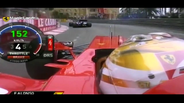 Monaco 2012 Race | Fernando Alonso Onboard