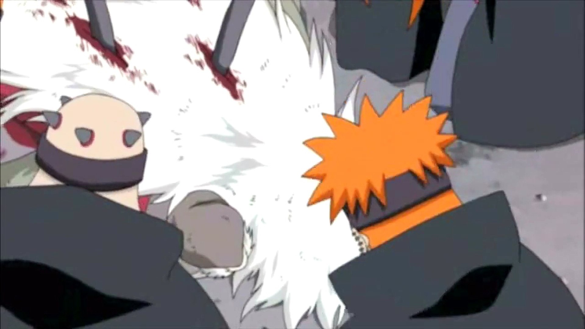 Naruto Shippuden Jiraiya Vs Pain