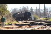 NS Eastbound A48 Switching  At Transfer Yard: Opelika, Al