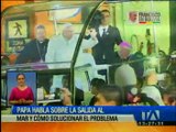 El papa Francisco se pronunciarse sobre la demanda boliviana de salida al mar