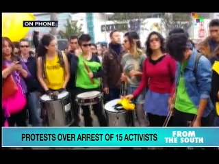 Colombia: Protests Hit Arrest of 15 Activists