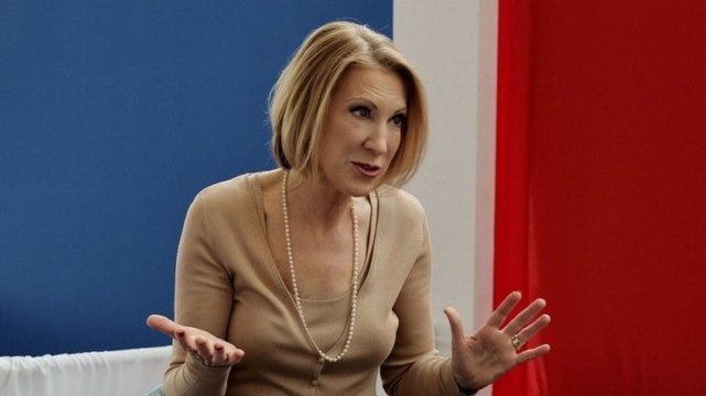 Carly Fiorina Slams Hillary Clinton for Pay Gap Hypocrisy