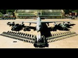 Lockheed F-117 Nighthawk and Boeing B-52 Stratofortress