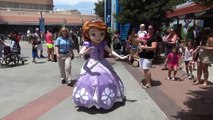 Meeting Sofia the First at Disney's Hollywood Studios w/ Disney Junior Background, Walt Disney World