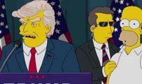 ¡Ay chamo! Así es como Los Simpson se burlan de Donald Trump