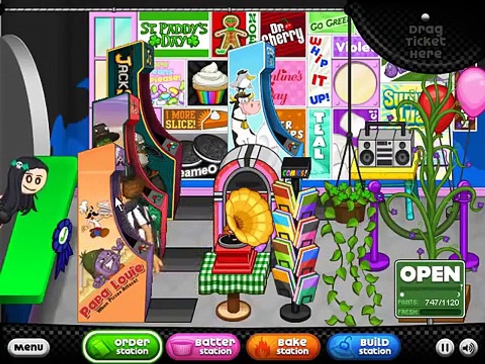 Papa's Cupcakeria - Reaching Rank 100