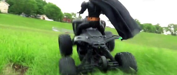 HPI Savage Flux | Custom Batman ATV - Action Test Run