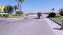 Electric Motor Bike footage
